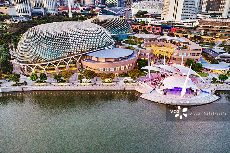 新加坡，滨海艺术中心图片素材