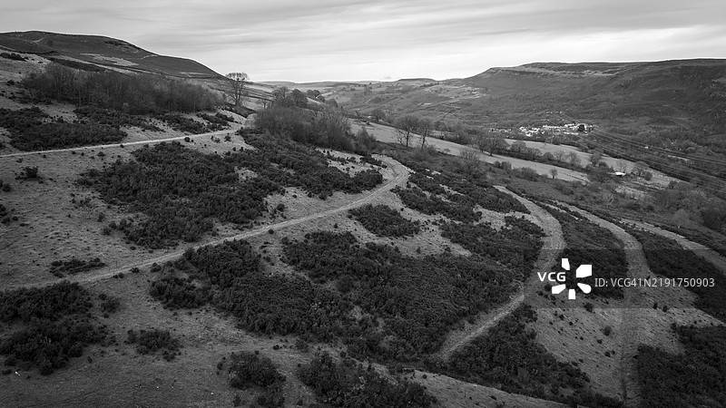 阿伯凡废料回收灾难现场图片素材