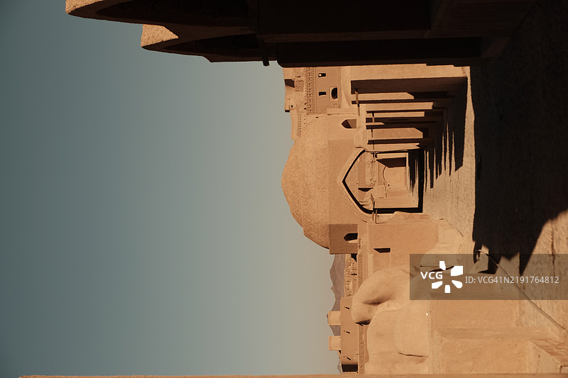 伊朗克尔曼省巴姆城堡的外巷图片素材