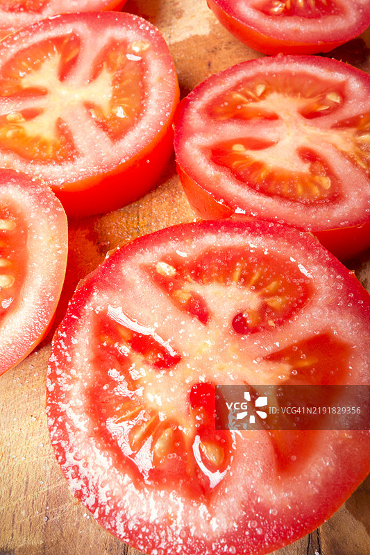生番茄切片图片素材