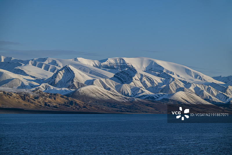 阿克塞尔·海伯格岛的山地风光，加拿大北极，努纳武特，加拿大，北美图片素材