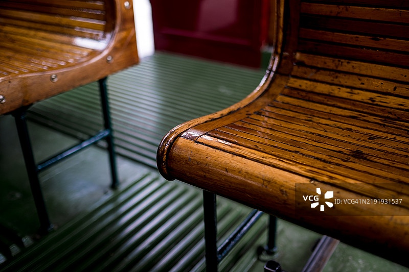 基督城的电车座位图片素材