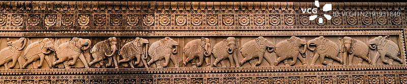 马赫什瓦尔：阿希利亚堡的建筑瑰宝图片素材