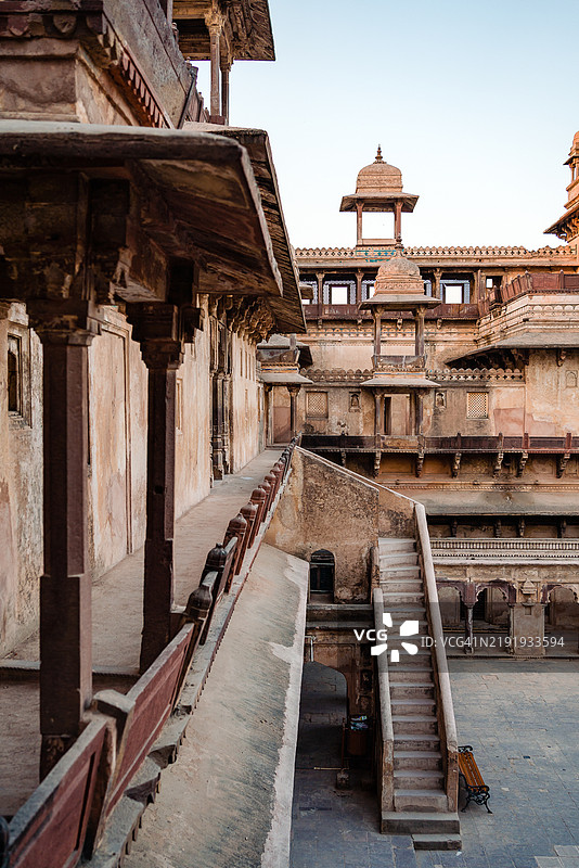 贾汉吉尔宫，奥尔恰：布恩德尔坎德建筑的瑰宝图片素材