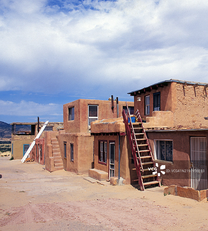 阿科马普韦布洛，新墨西哥州图片素材