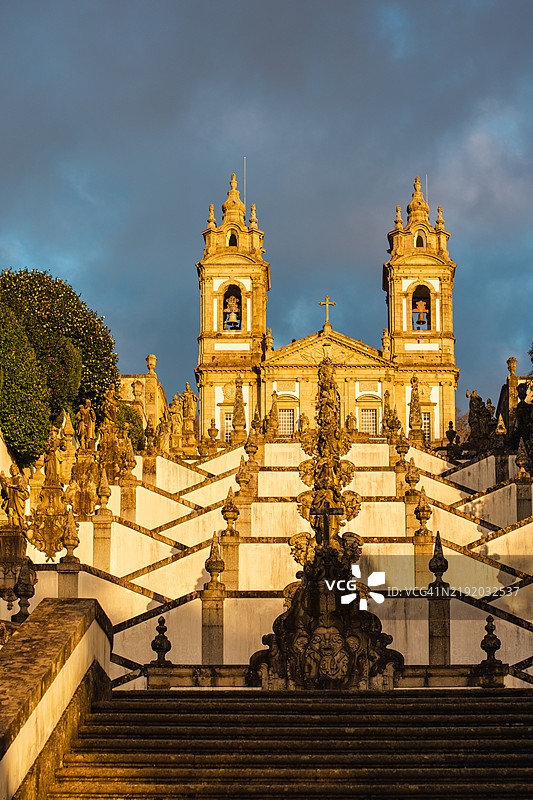 布拉加的博姆耶稣山图片素材