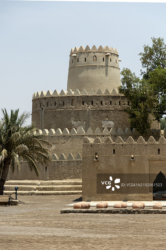 阿布扎比艾因的阿尔贾希利堡图片素材