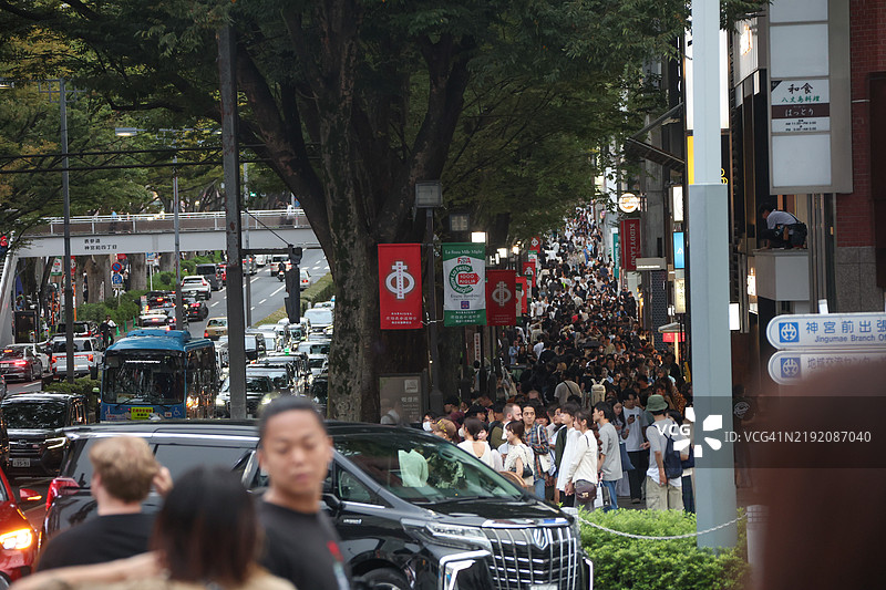 日本的人口密度图片素材