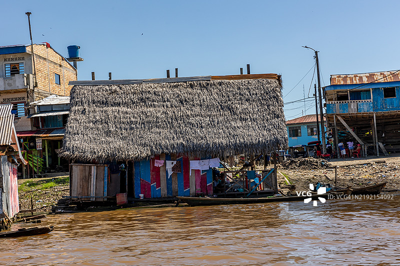 秘鲁伊基托斯贝伦社区图片素材