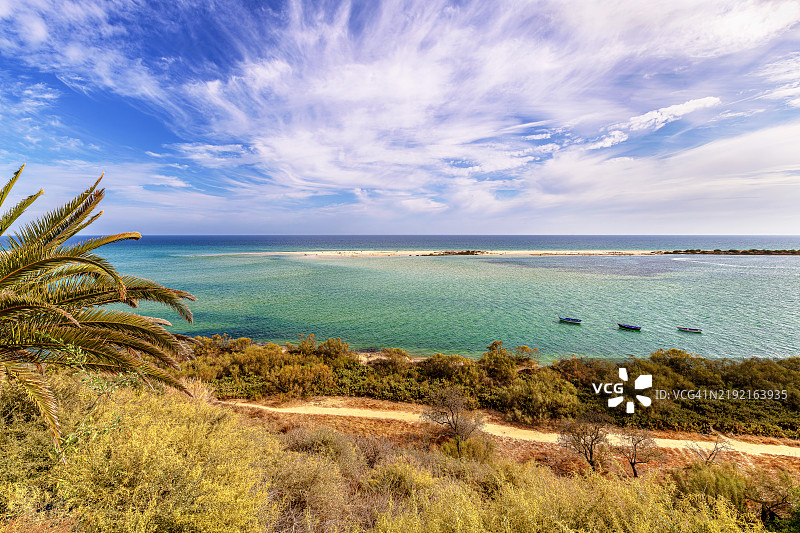 海洋与天空的美丽景色图片素材