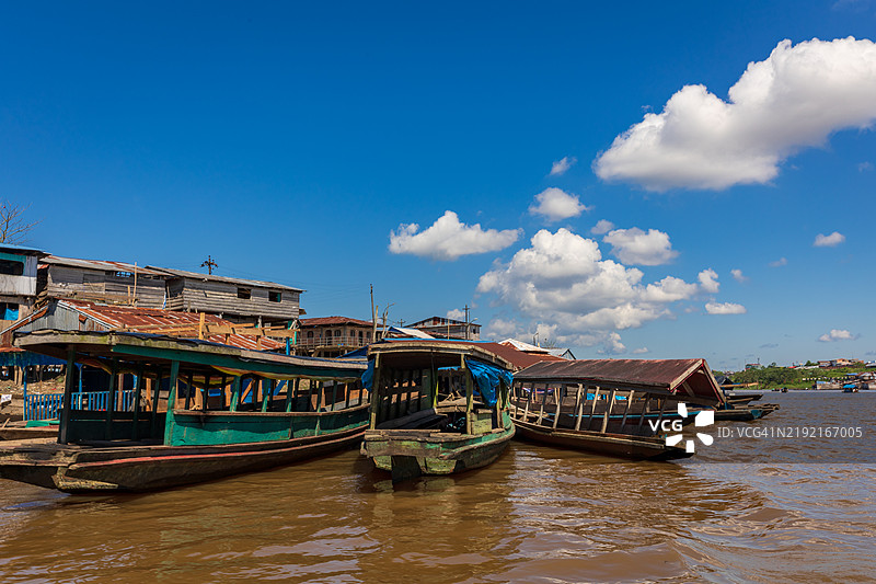 秘鲁伊基托斯贝伦社区图片素材