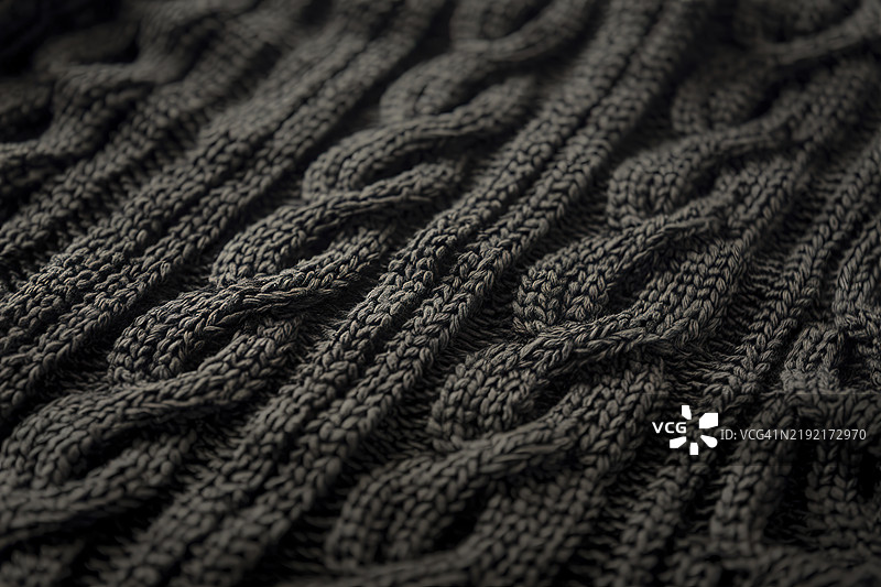 纹理丰富的织物特写，针织服装图片素材