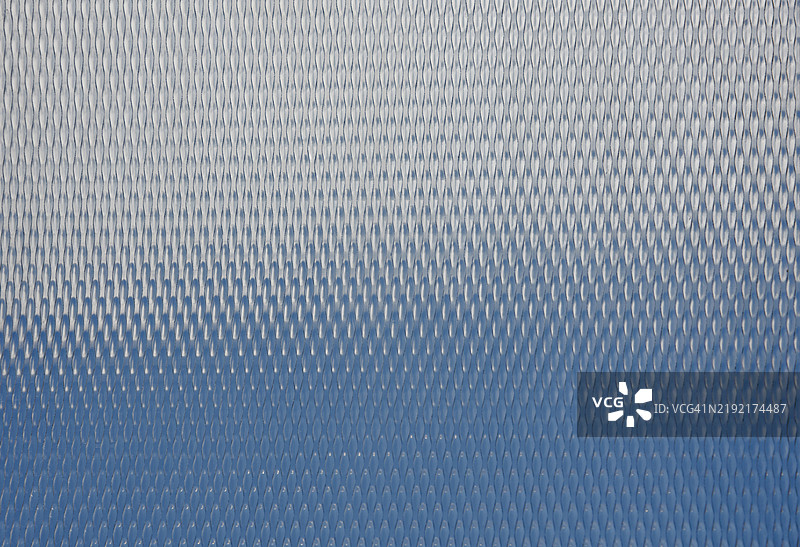 图案金属的全景拍摄图片素材