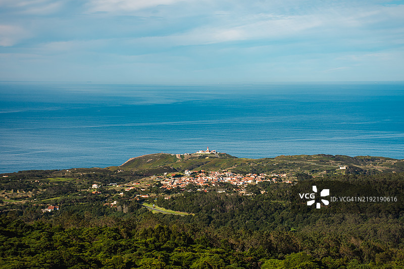 远处的卡波达罗卡景观图片素材