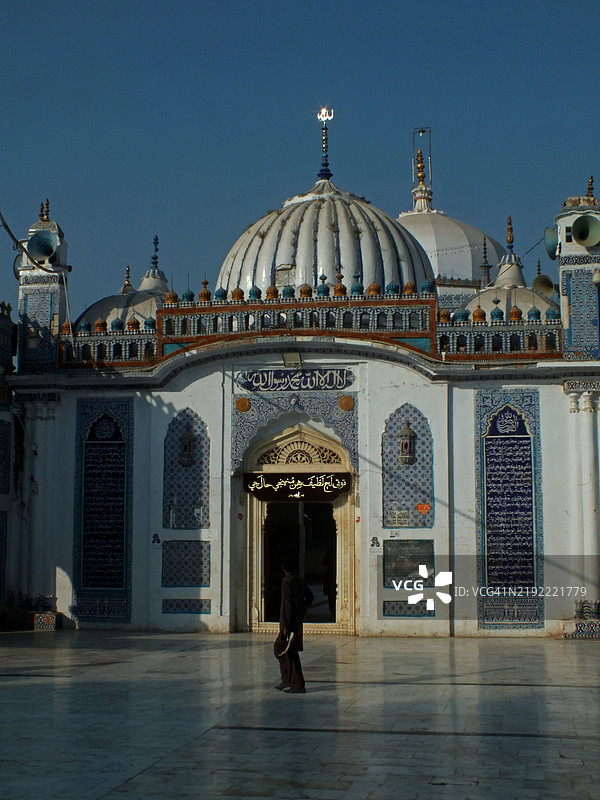 沙阿布杜勒·拉提夫·比泰神庙的外观图片素材