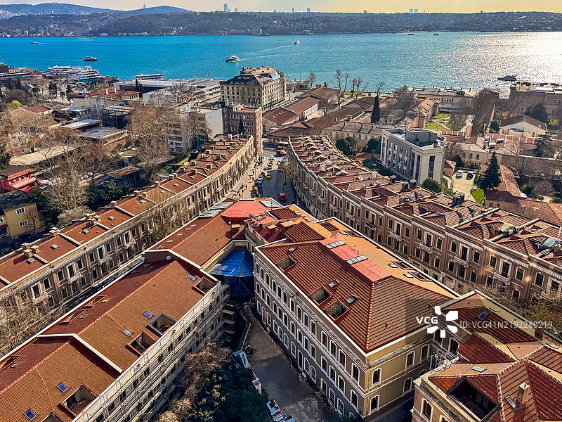 阿卡雷特区的鸟瞰图图片素材