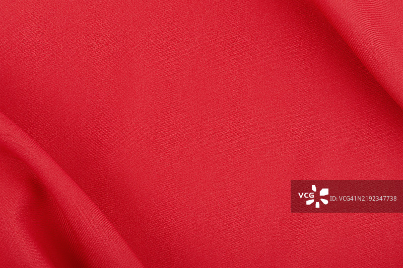 悬垂的红色丝绸纹理。用于感性奢华的产品设计元素图片素材