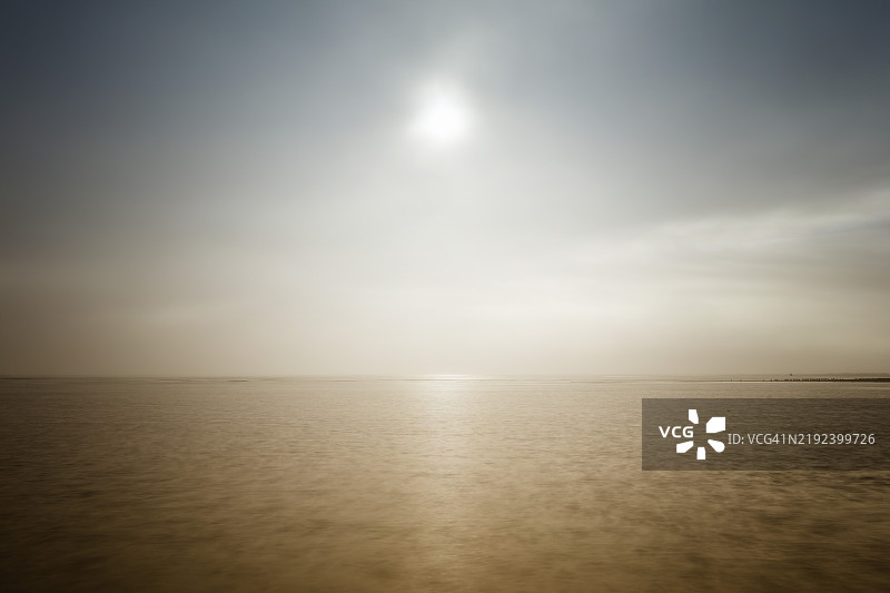 法国诺曼底的冬季景色图片素材