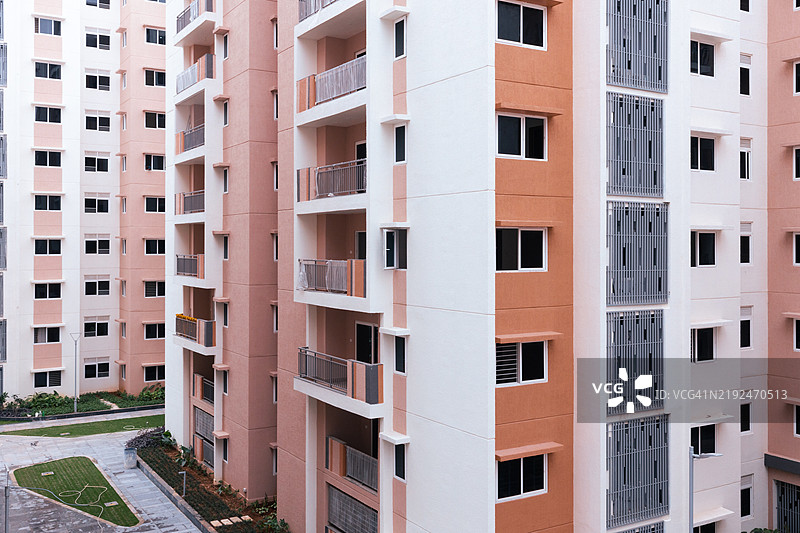 印度城市房地产图片素材