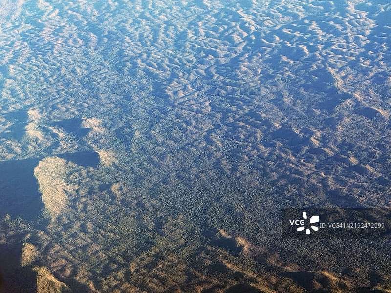 皱褶的风景，凯普约克，昆士兰，澳大利亚图片素材