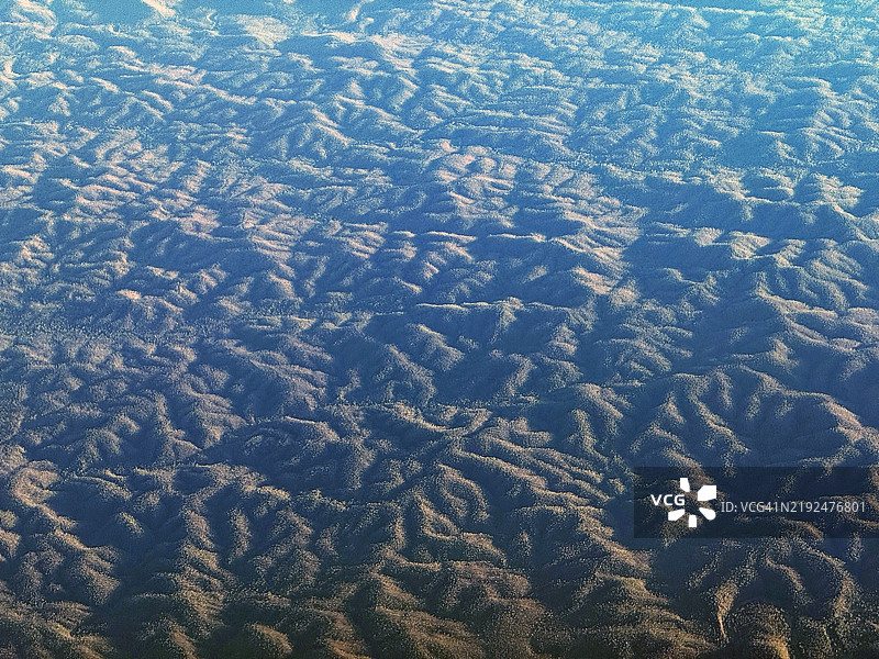 皱褶的风景，凯普约克，昆士兰，澳大利亚图片素材