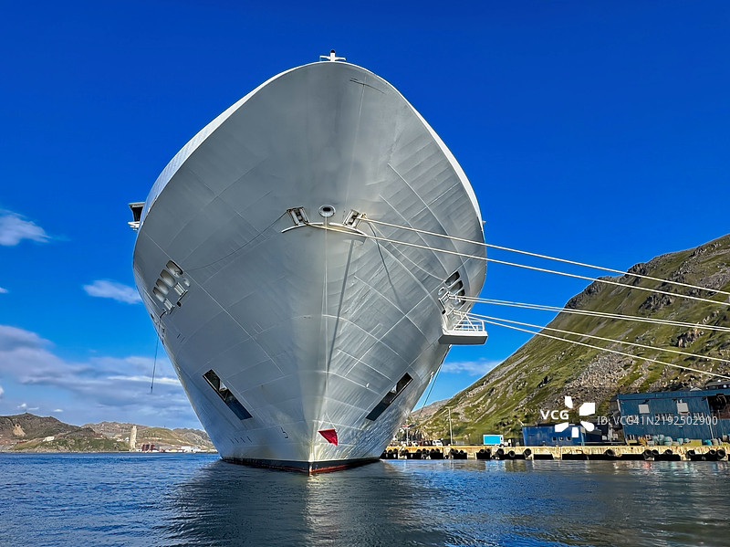 邮轮停靠在霍宁斯瓦格图片素材
