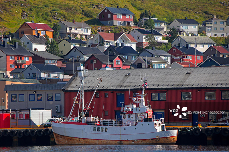 挪威渔村图片素材