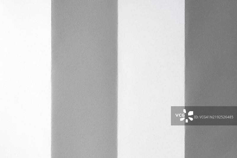 折叠的白纸分段展示图片素材