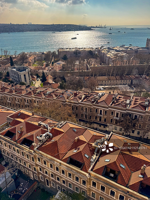 阿卡雷特区的鸟瞰图图片素材