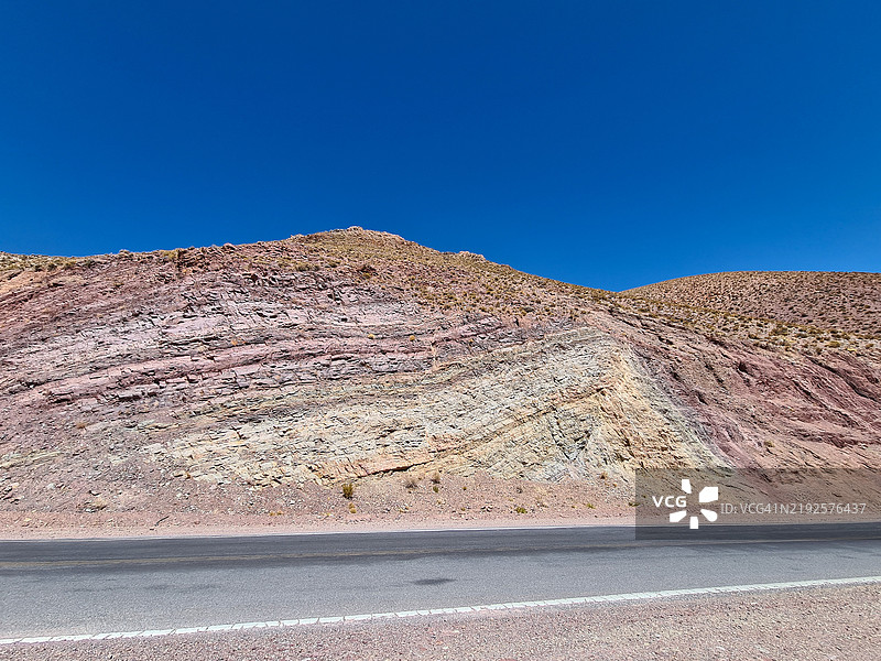 阿根廷北部的户外地质课图片素材