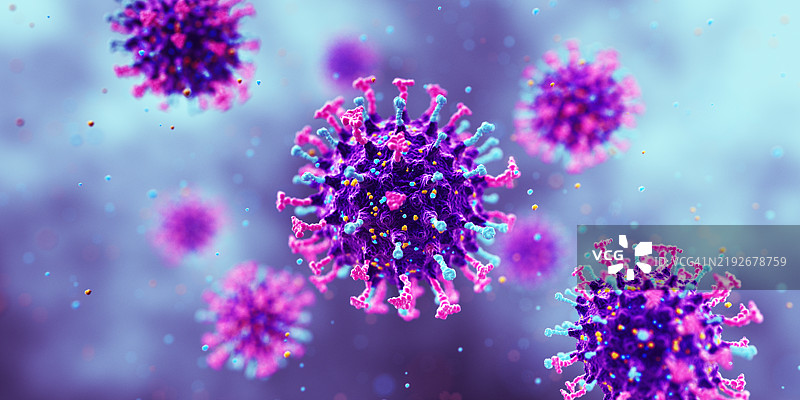 人类副黏病毒 (HMPV)图片素材