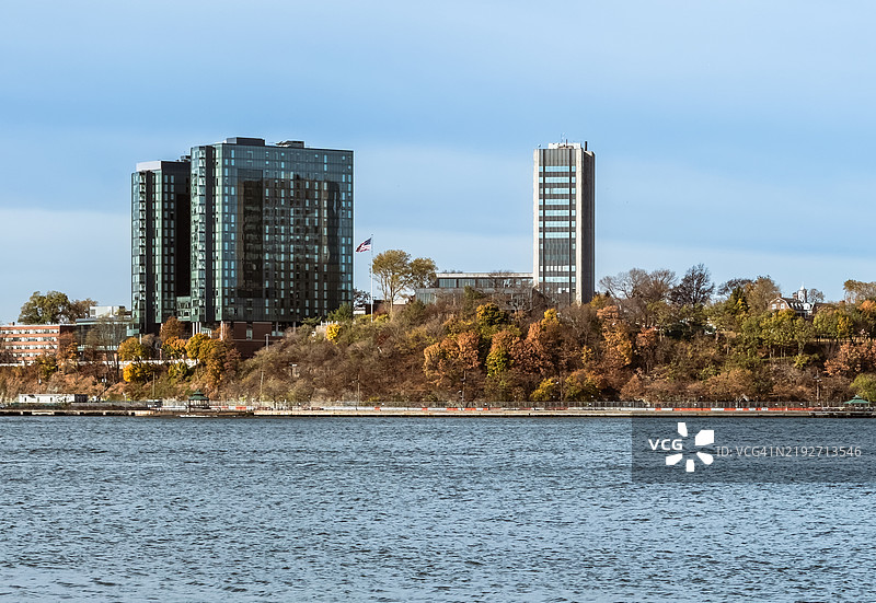 新泽西州霍博肯的研究大学图片素材