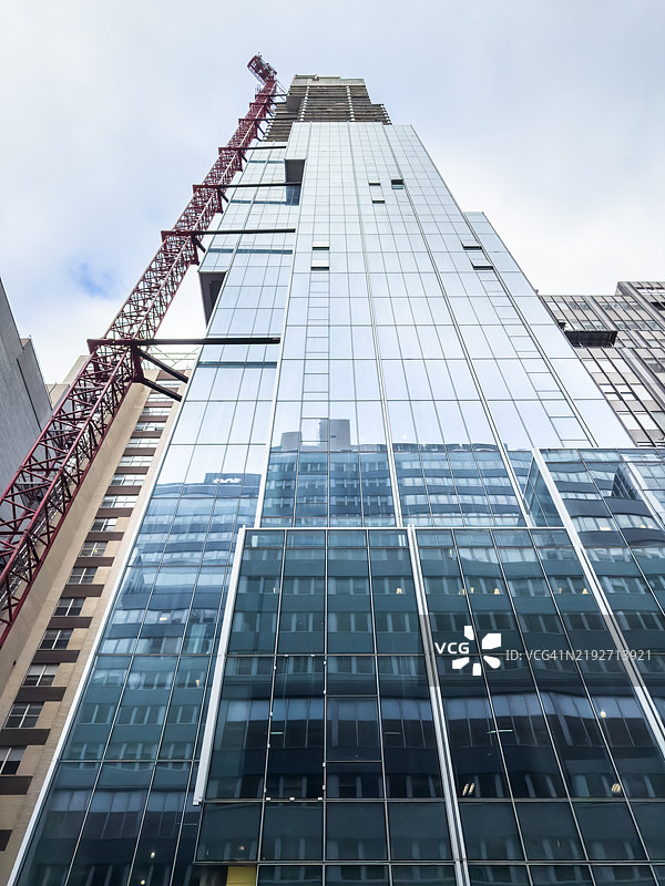 纽约的未完成建筑图片素材