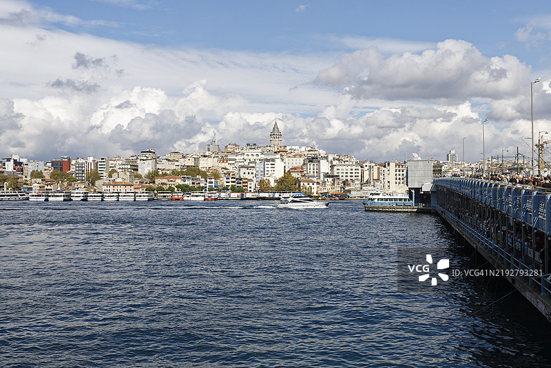 伊斯坦布尔亚洲一侧的景观。图片素材
