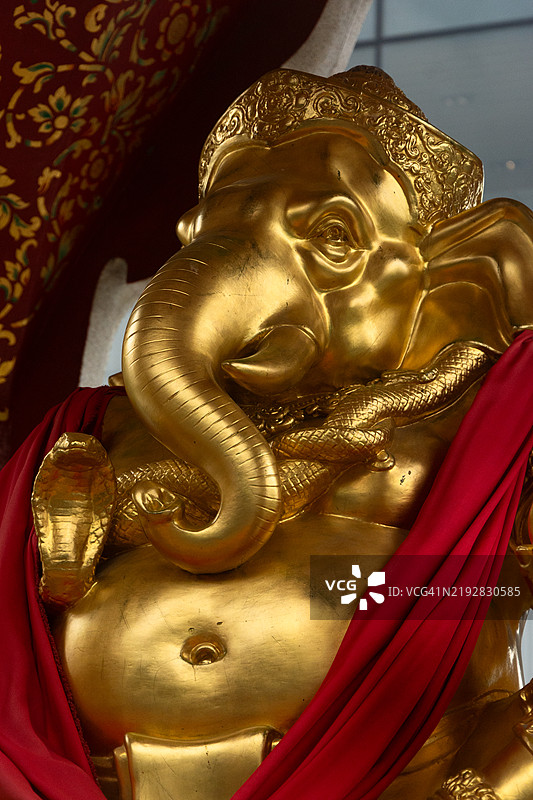 拉差达姆里路上的甘尼许神庙图片素材