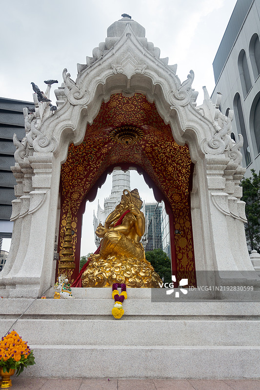 拉差达姆里路上的甘尼许神庙图片素材