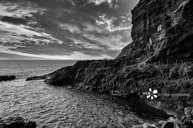 海洋与天空的美丽景色图片素材