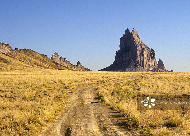 新墨西哥州的船岩图片素材