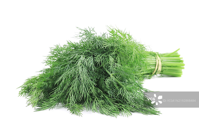 白色背景下的蔬菜特写图片素材