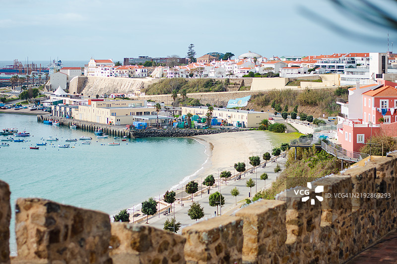 西尼斯的海岸景观图片素材