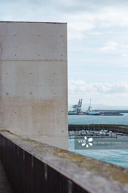 西尼斯的海岸景观图片素材