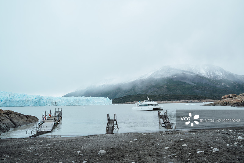 莫雷诺冰川，洛斯格拉西亚雷斯国家公园，阿根廷图片素材