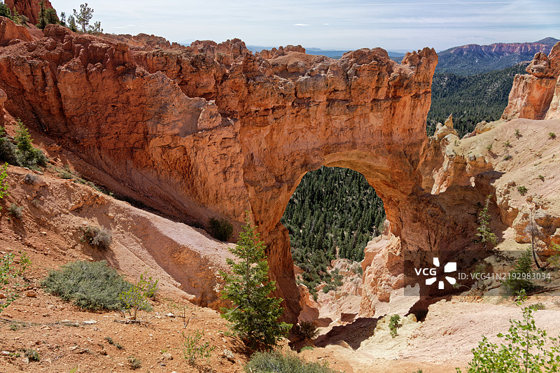 在美国布莱斯峡谷国家公园休息片刻图片素材