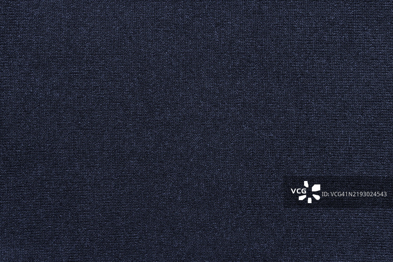 海军蓝针织面料纹理背景图片素材