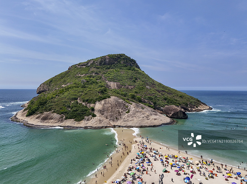 里约热内卢的Recreio dos Bandeirantes的Pontal图片素材