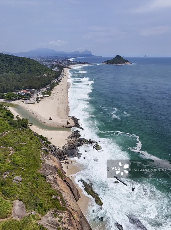 里约热内卢的马昆巴海滩图片素材