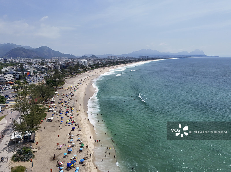 里约热内卢的班德朗特斯海滩图片素材