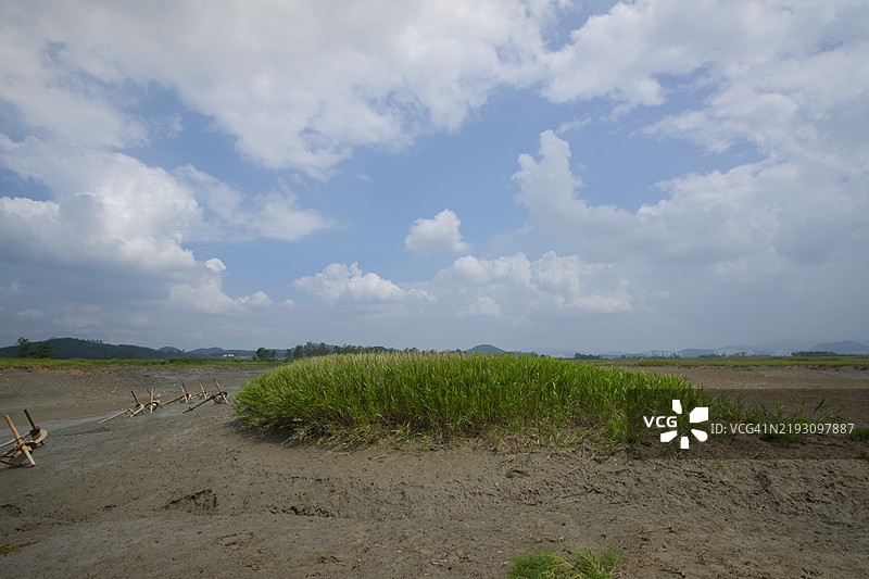 京畿道始兴市的始兴盖谷图片素材