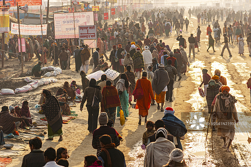 印度，马哈库姆梅拉图片素材