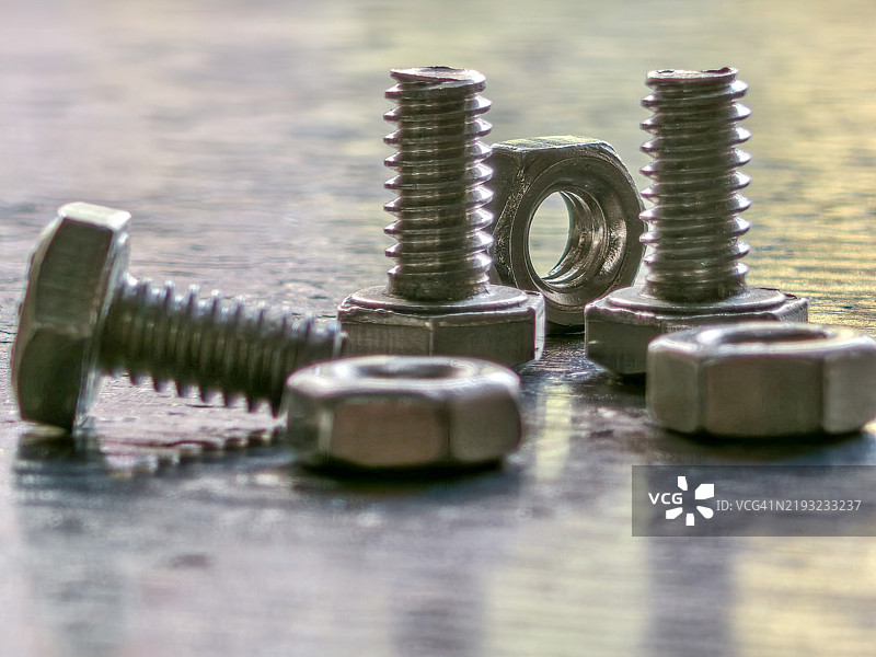 螺母和螺栓图片素材